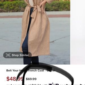Stand out with this beautiful trench coat !